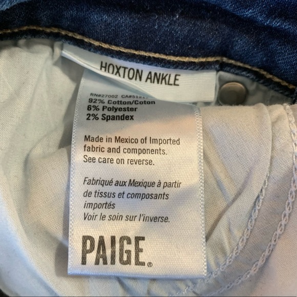 💜💰Sale💜 Paige Hoxton Ankle Skinny Jeans - Picture 11 of 11